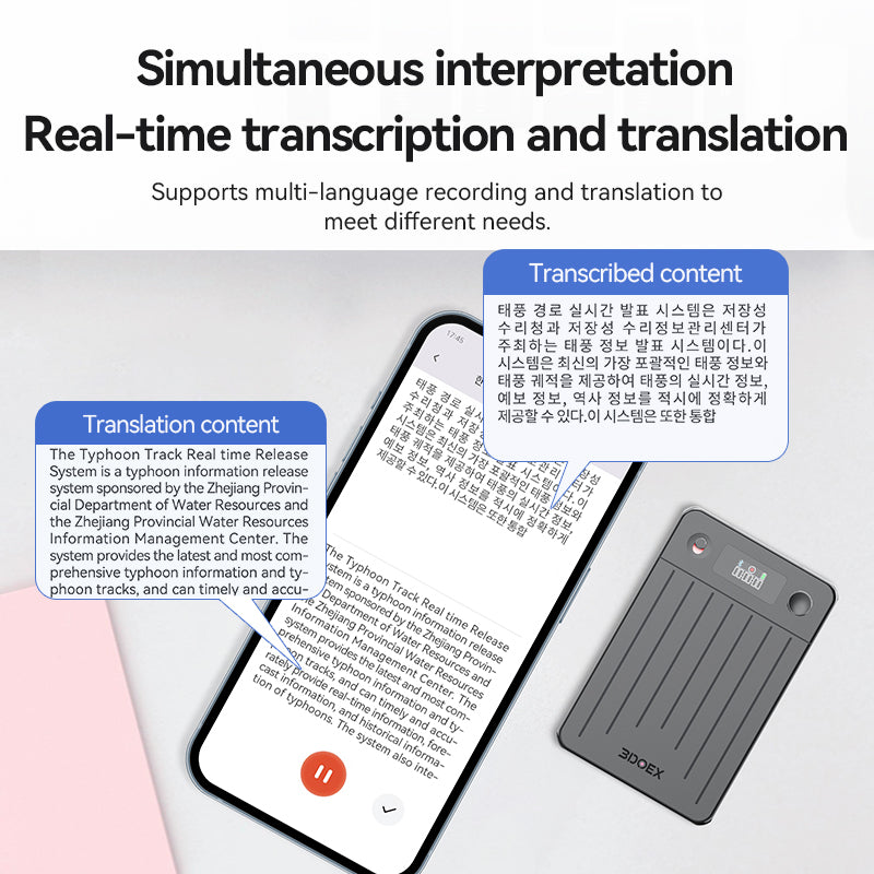 AI Voice Recorder A3