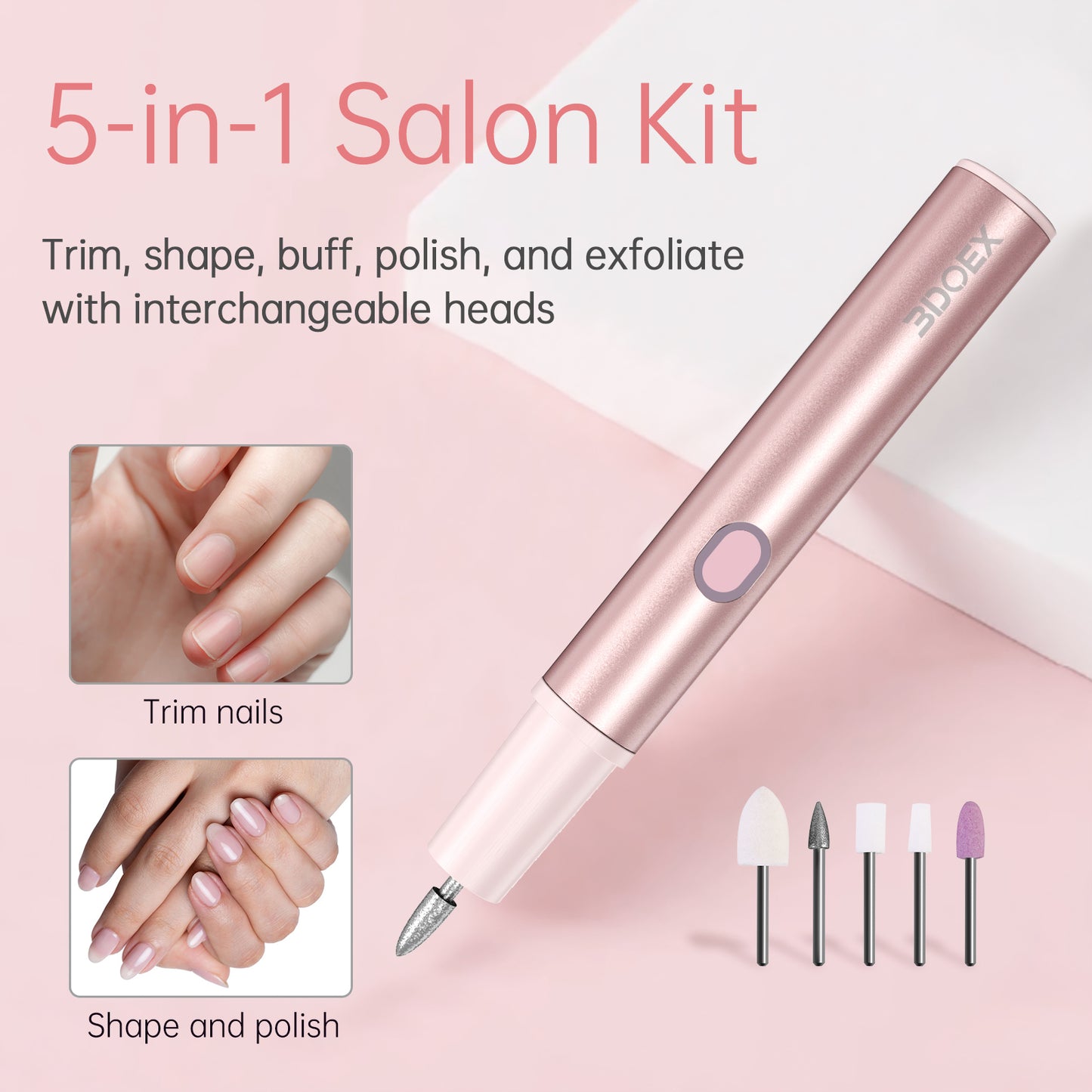 3DOEX C2 Mini Electric Nail Buffer