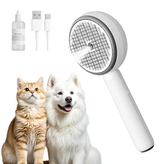 3-in-1 Pet Steam Brush