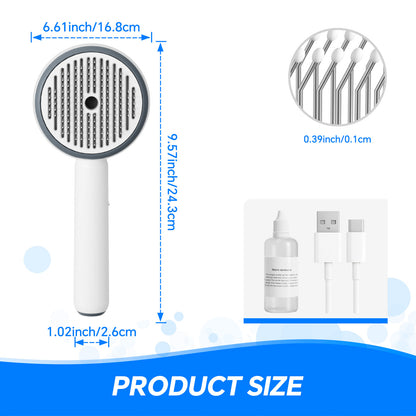 3-in-1 Pet Steam Brush