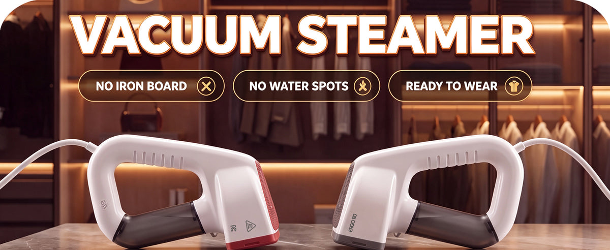 3600Pa Vacuum Steamer,Recycled Steam, Handheld Steamer for Clothes,Fabric